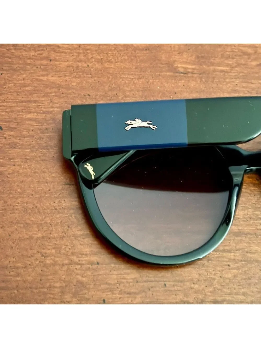 Brand New Longchamp Black Cat-Eye Sunglasses with Case & Cloth | Style LO6044